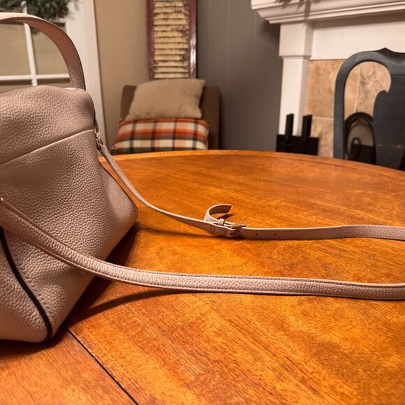 Kate Spade Beige Leather Jackson Flap Shoulder Bag - Picture 7 of 7